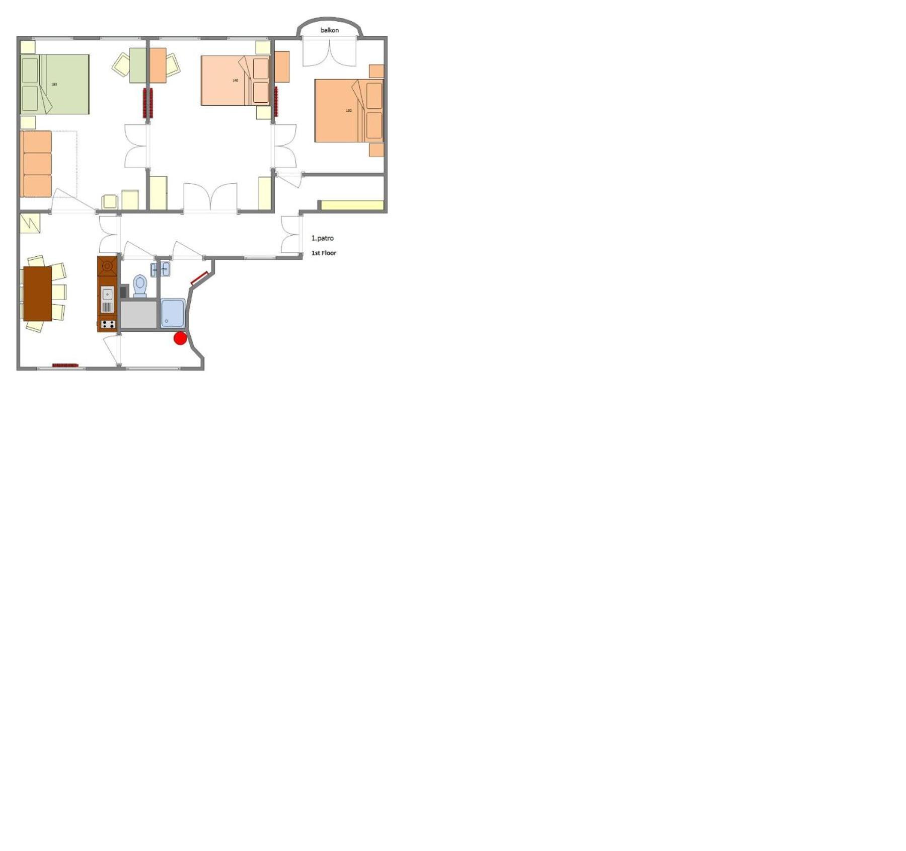 For Celebrations Spacious 3Bdr Apartment With Balcony Prag Eksteriør billede